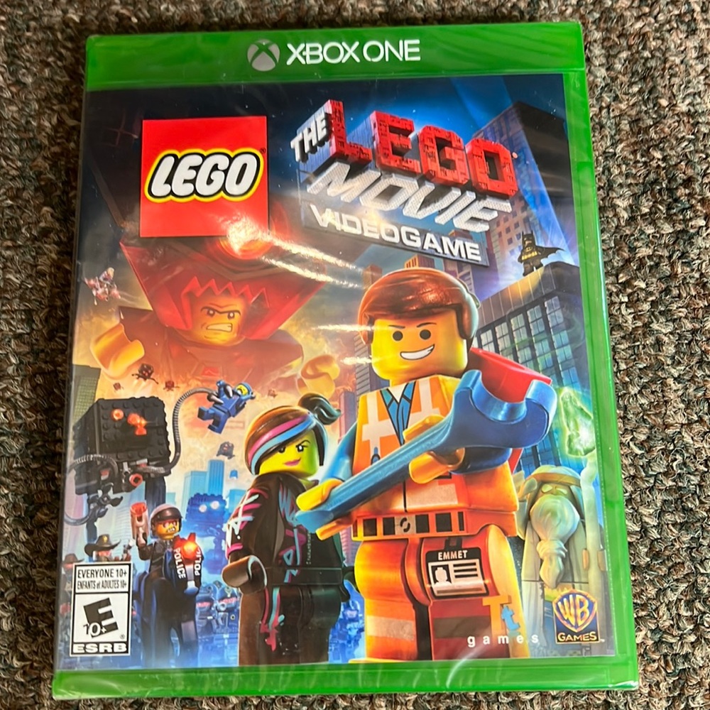 NEW The Lego movie video game Xbox one video game sealed wb games rated e